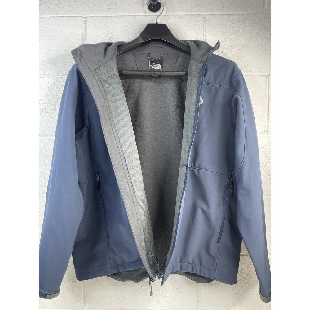The North Face WindWall Men's Jacket Blue Fleece Lining XXL WaterProof Outdoors